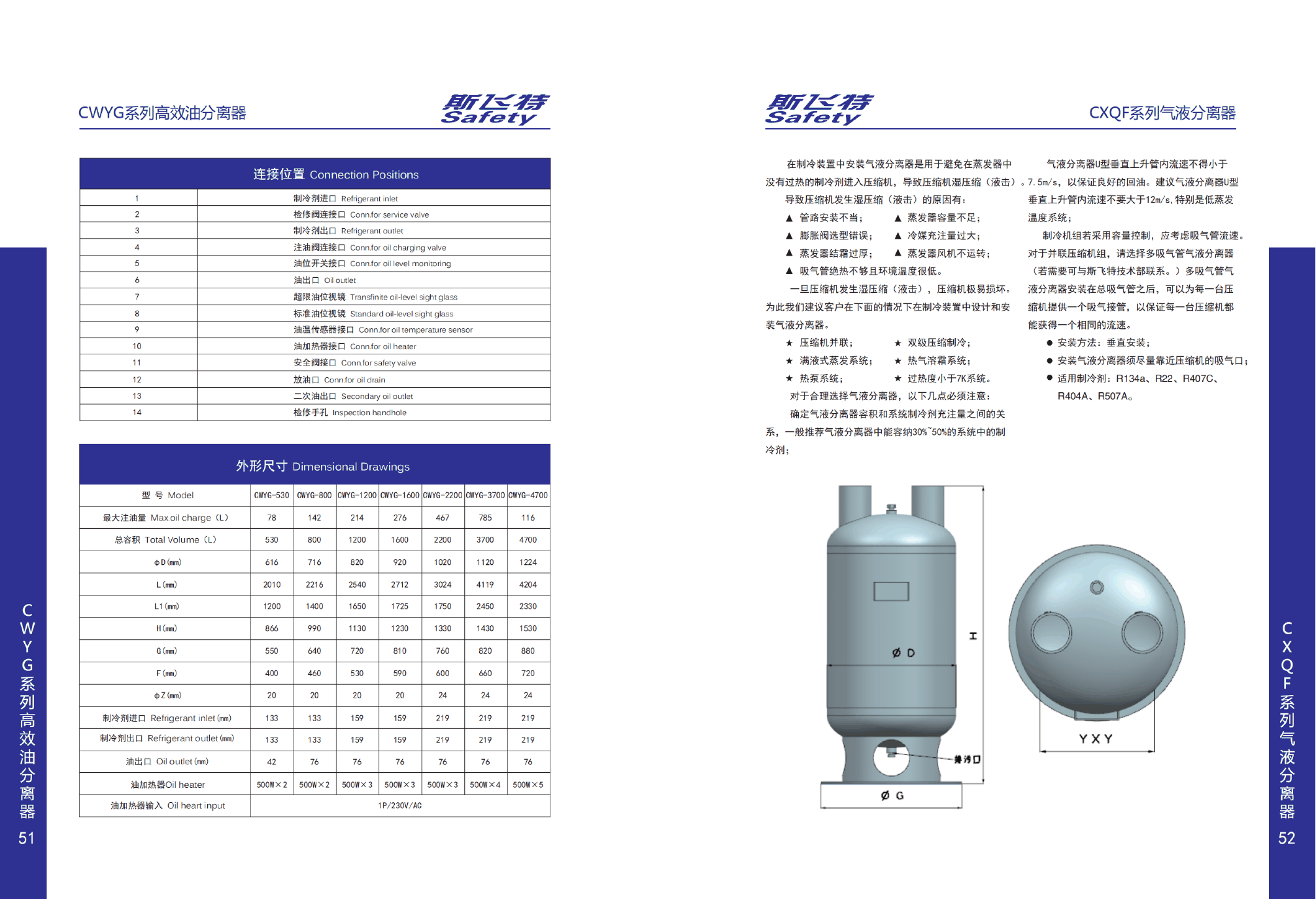 CWYG Series High-efficiency oil separator — Complete catalogue technical data 2